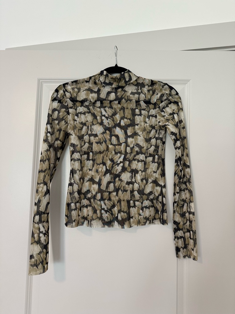 Zara Mesh Top